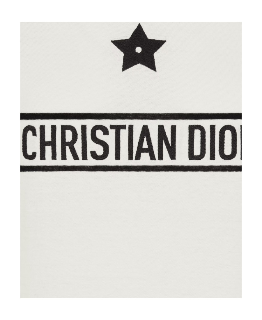 Dior Logo T-shirt In White