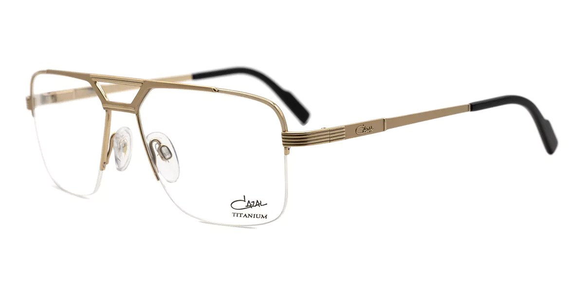 Cazal Pilot-frame Eyeglasses In Gold
