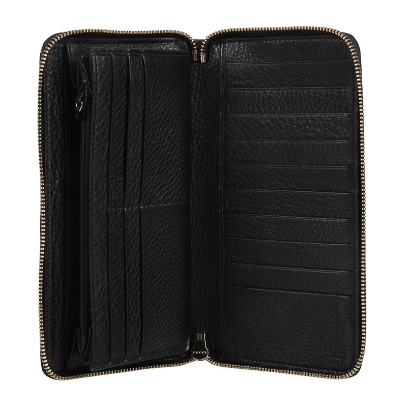 GUCCI EMBOSSED LONG WALLET