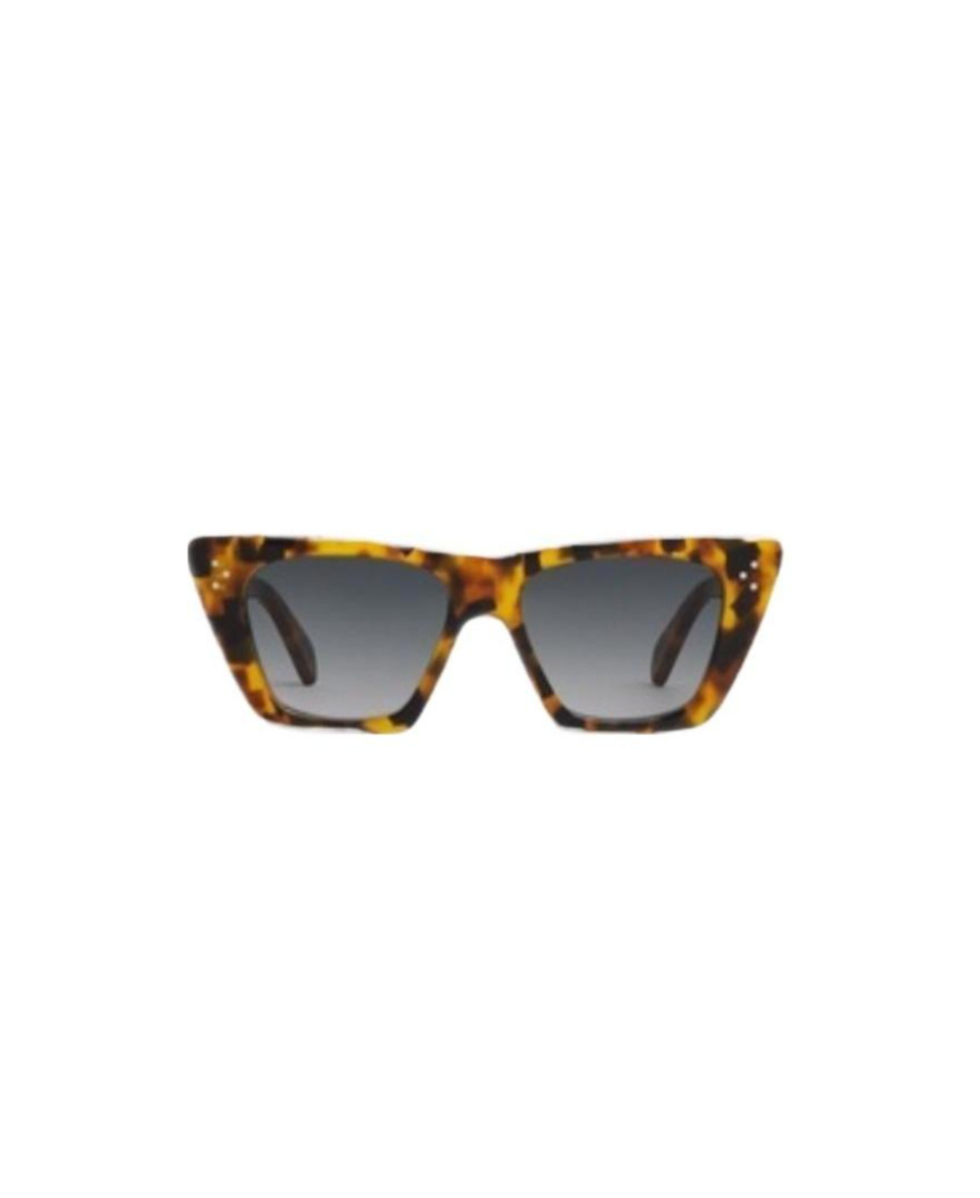 Celine Cat Eye S187 Sunglasses In Acetate In Black