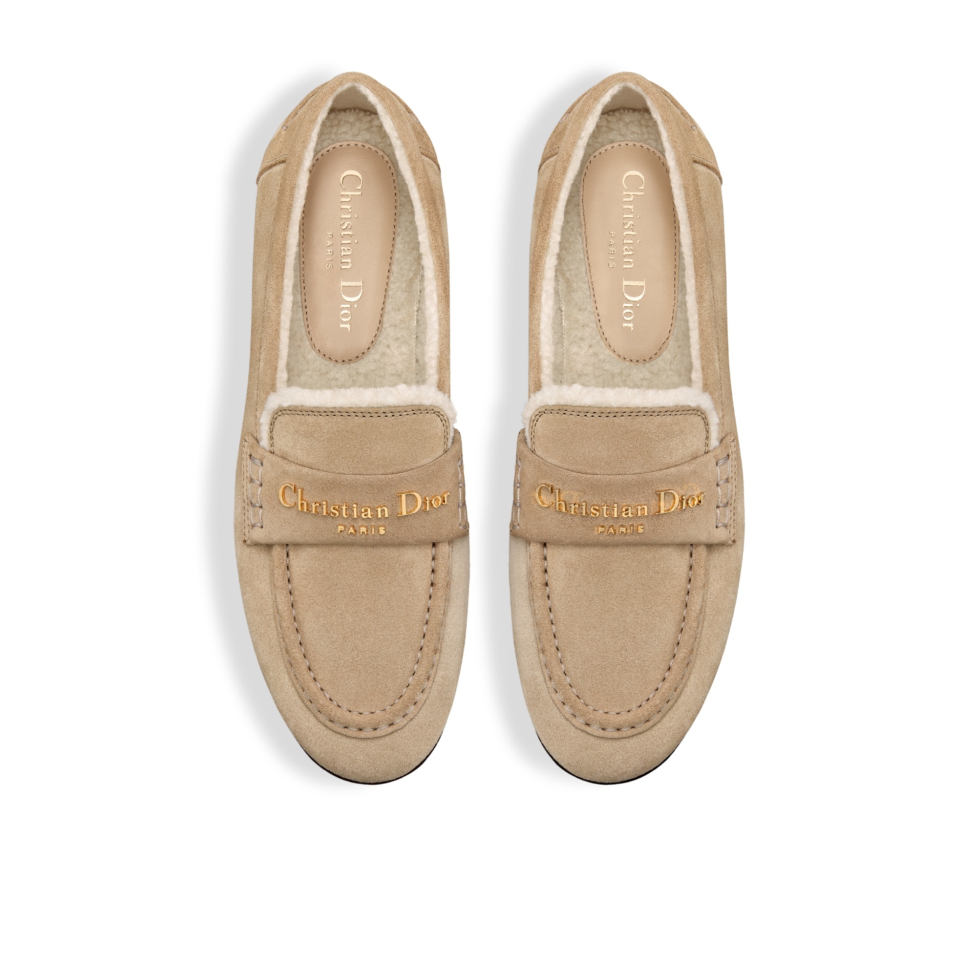 Dior Alps Boy Loafer In Neutral
