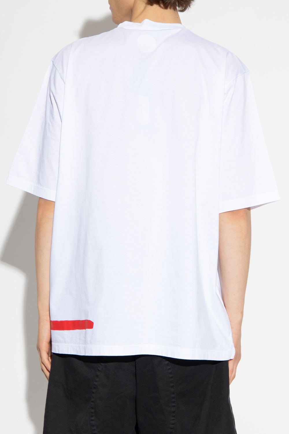 Dsquared2 Logo Printed Crewneck T-shirt In White
