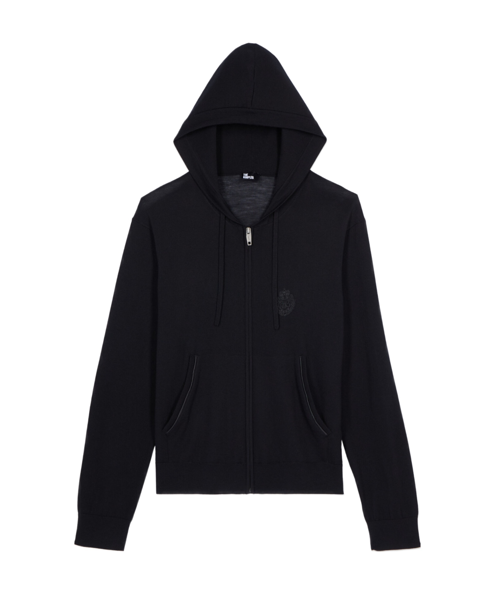 The Kooples Wool Sweater In Black