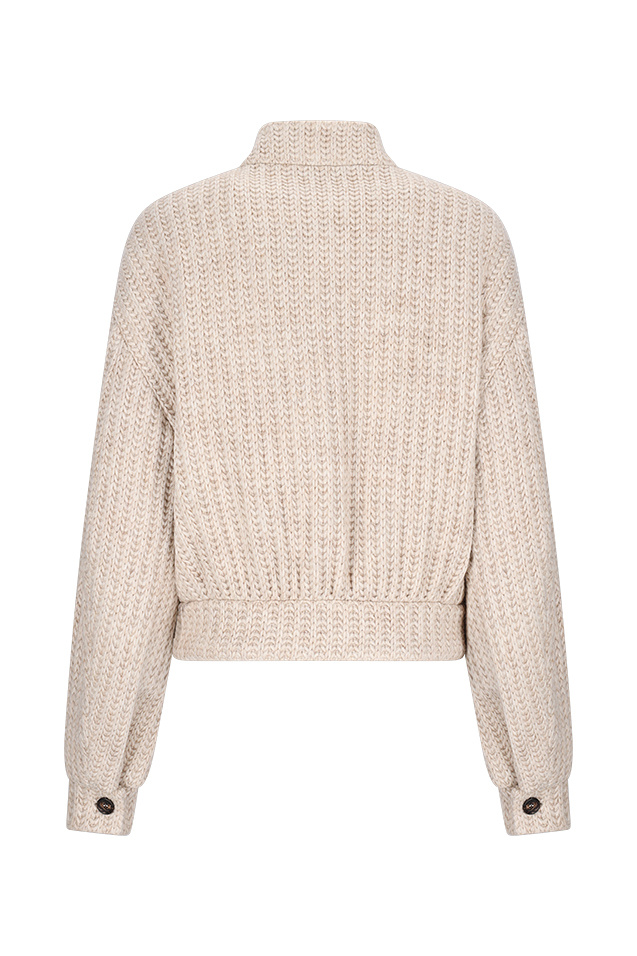 Giuseppe Di Morabito Casual Bomber Jacket In Gold