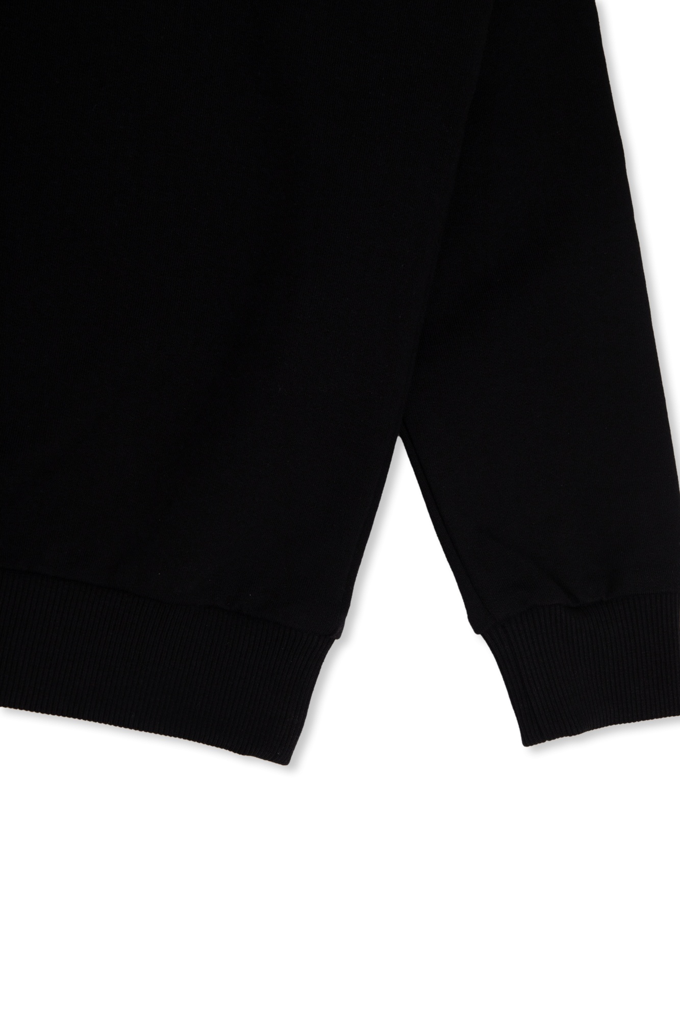 Versace Logo-print Sweatshirt In Black