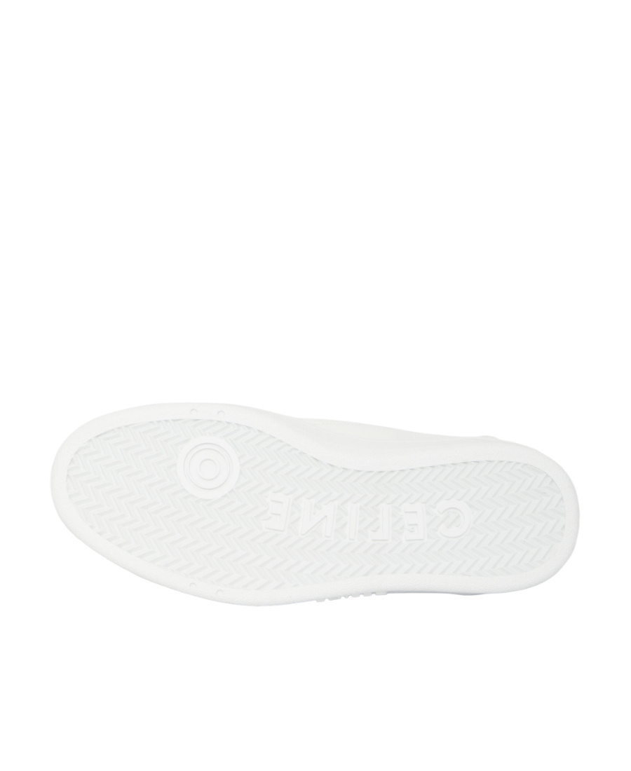 Celine Ct-10 Lacing Round Head Low-cut Casual Shoes In White