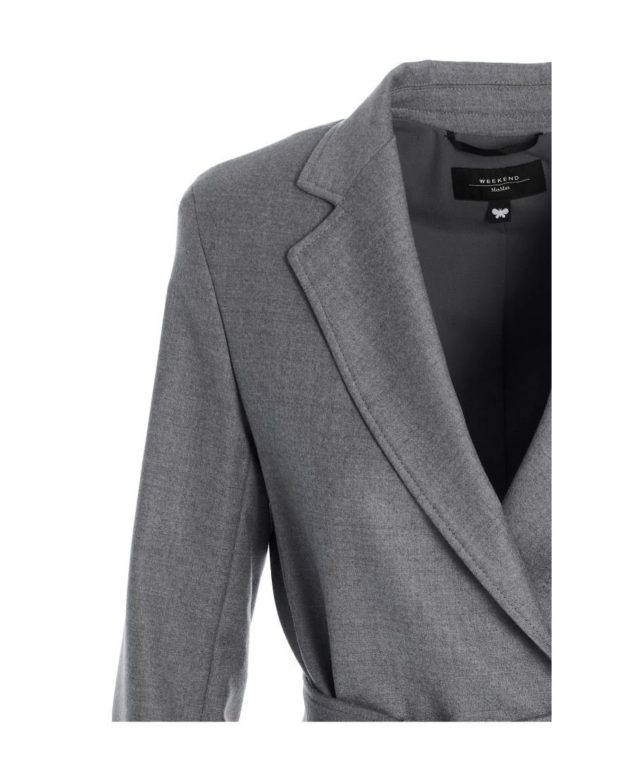 Weekend Max Mara Wool Jacket In Gray