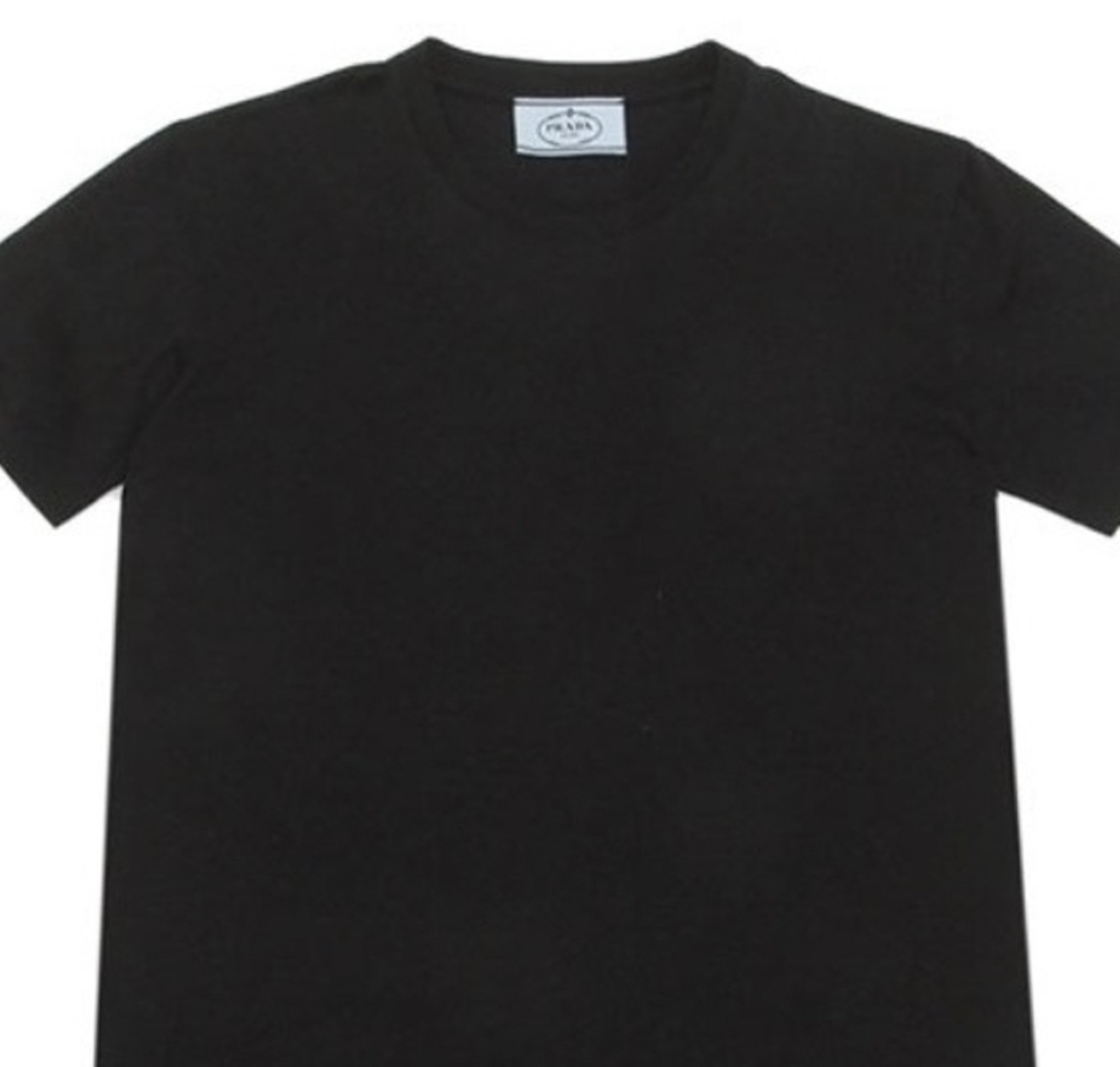 Prada Short-sleeved T-shirt In Black