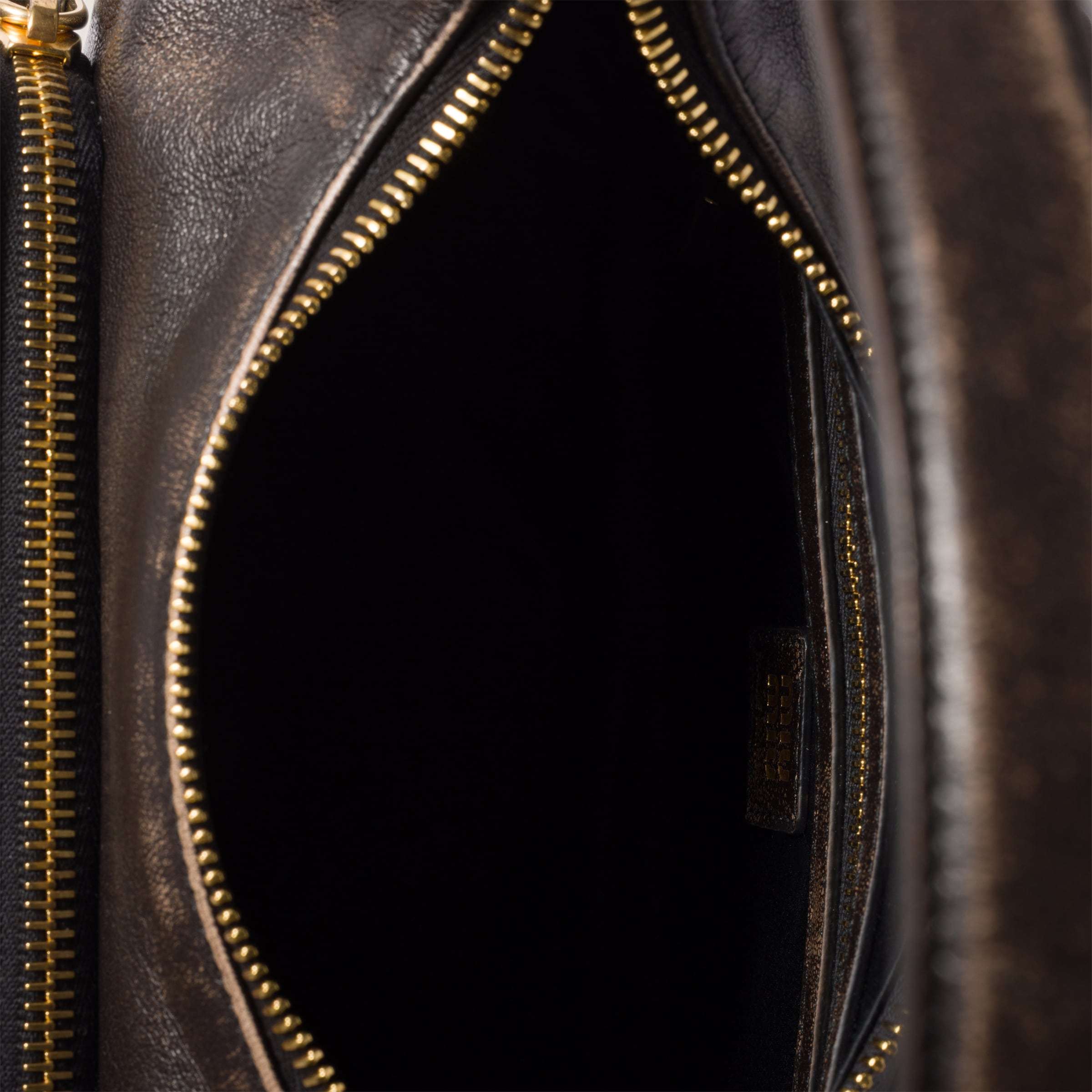 Miu Miu Pocket Nappa Leather Top-handle Bag In Brown