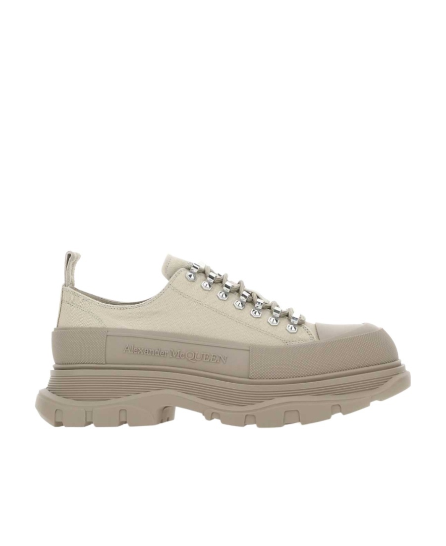 Alexander Mcqueen Tread Slick Sneakers In Nude