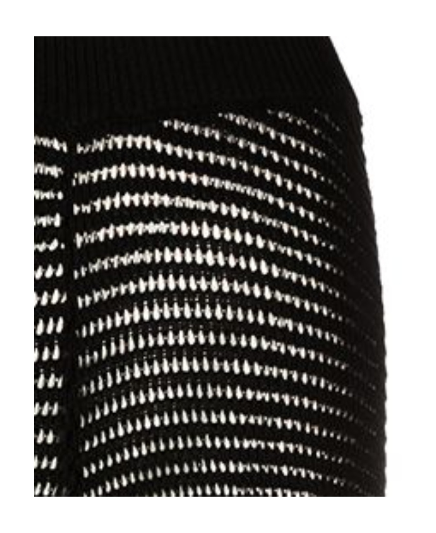Nanushka Bazia Crochet-knit Slim Trousers In Black