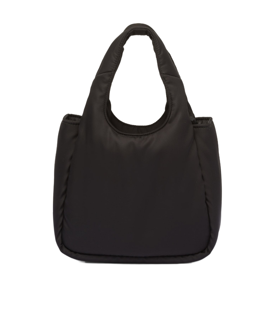 Prada Soft Padded Re-nylon Mini-bag In Black