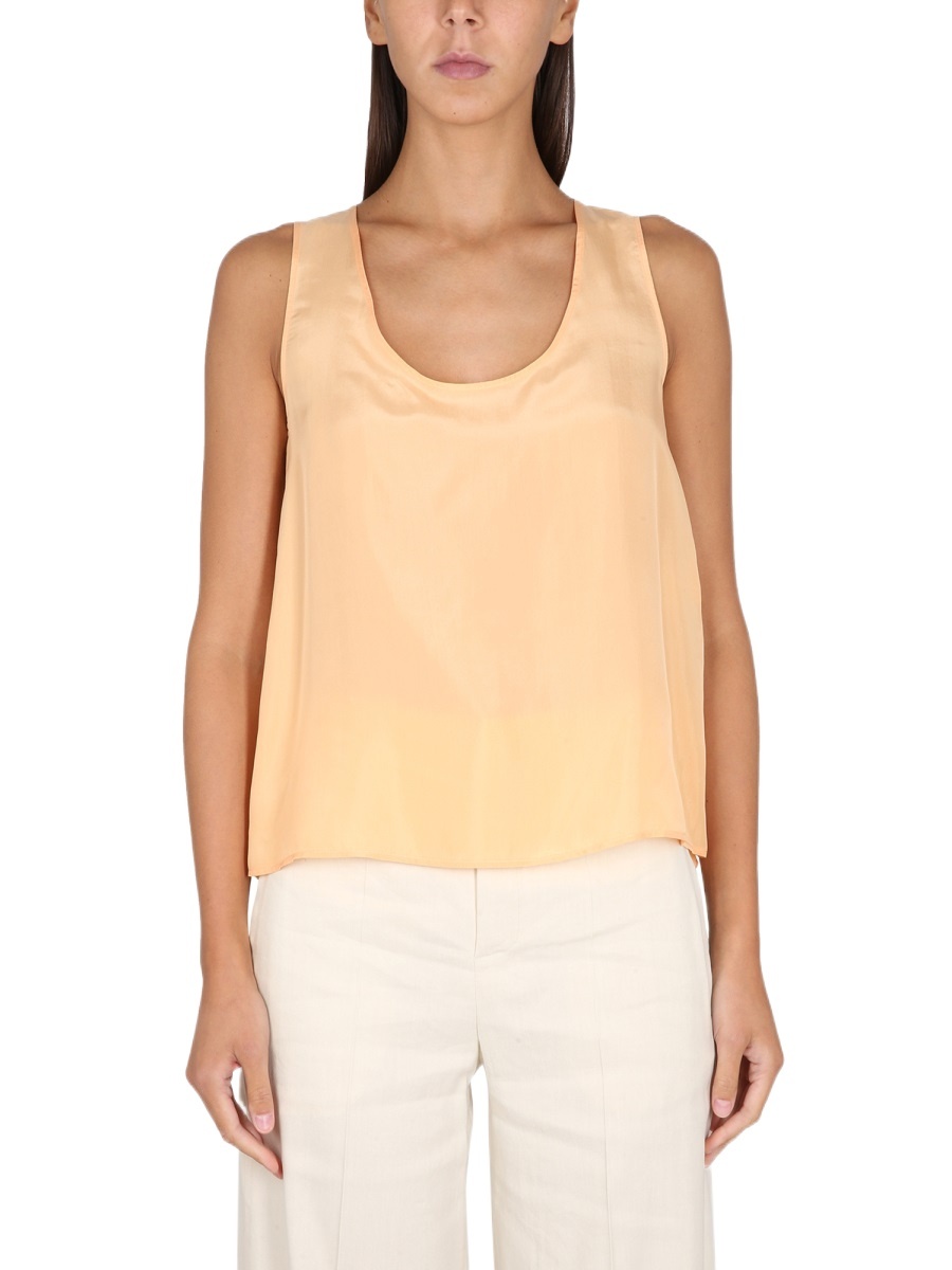 ALYSI ALYSI LEGNO SLEEVELESS TANK TOP 