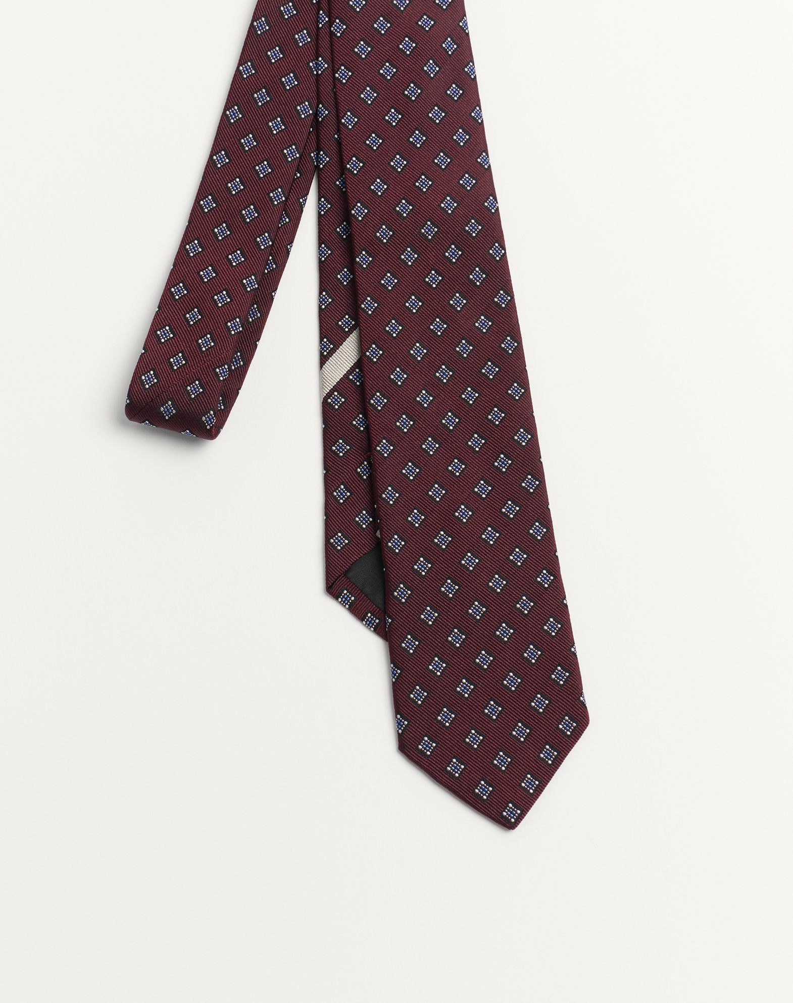 Valentino Silk "valentie" Tie In Red