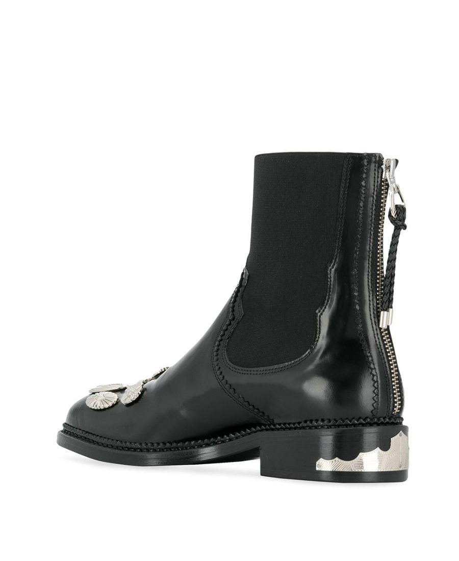 Toga Chelsea Boots In Black