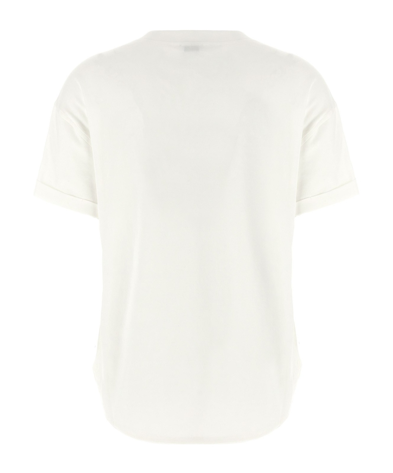 Brunello Cucinelli Item O-neck Short-sleeved T-shirt In White