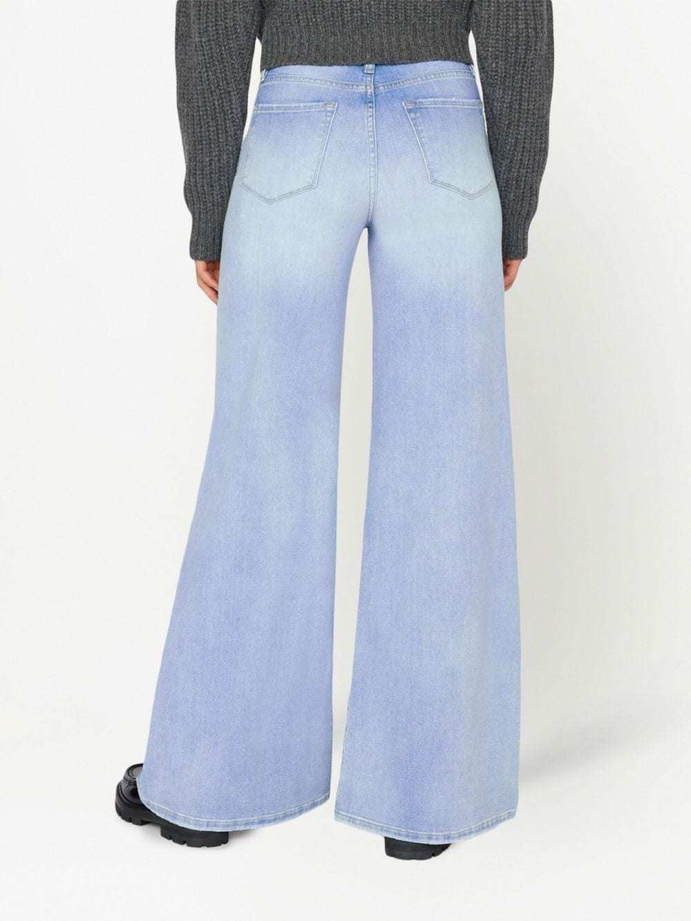 FRAME FRAME HIGH-WAIST WIDE-LEG JEANS