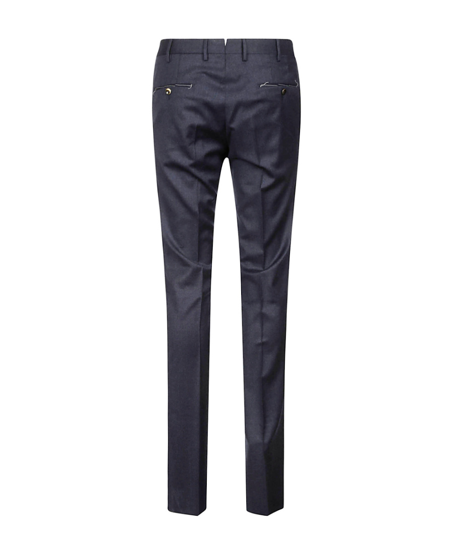 Pt Torino Straight Leg Tailored Trousers In Black