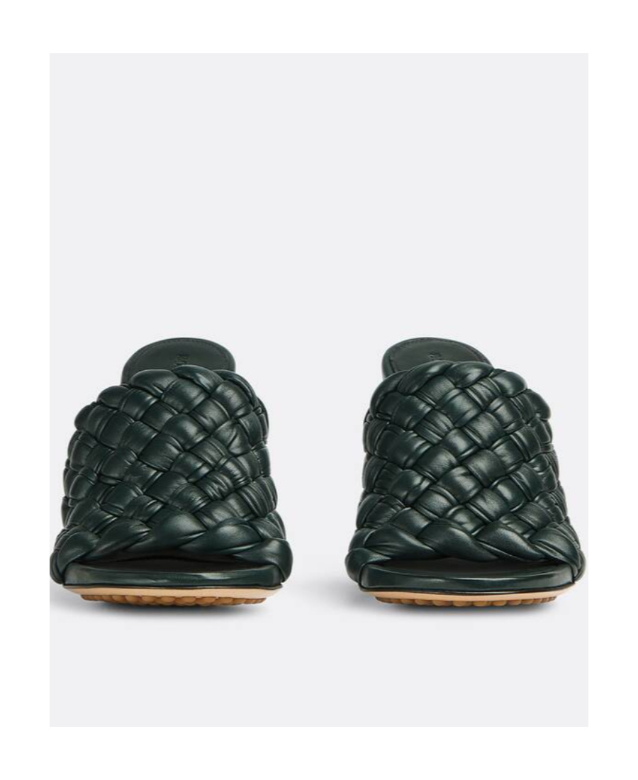 Bottega Veneta Women's Dot Wave Sandals In Green