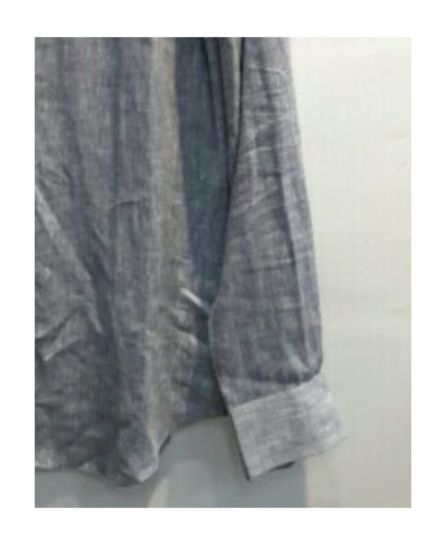Armani Collezioni Lapel Shirt In Gray