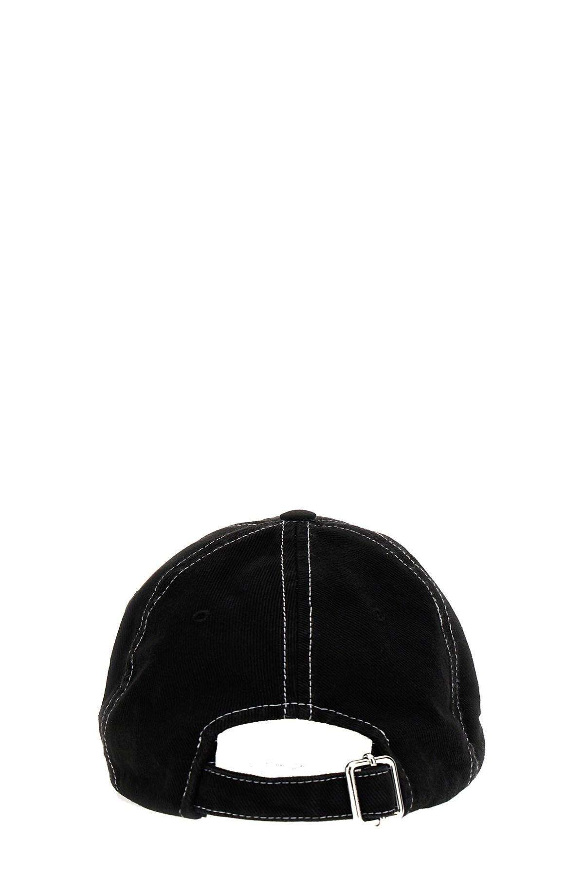 Off-white Woman Black Cotton Hat In Black