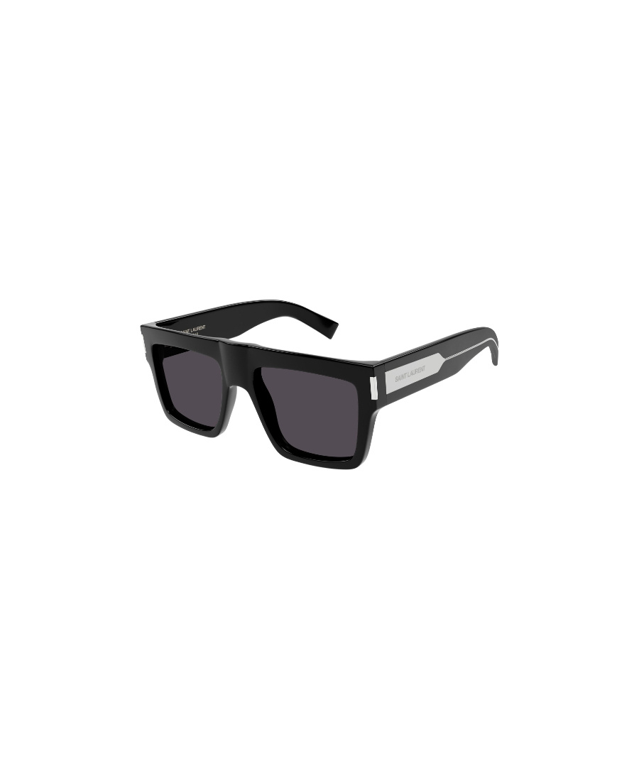 Saint Laurent Rectangular Sunglasses Sl 572 In Black