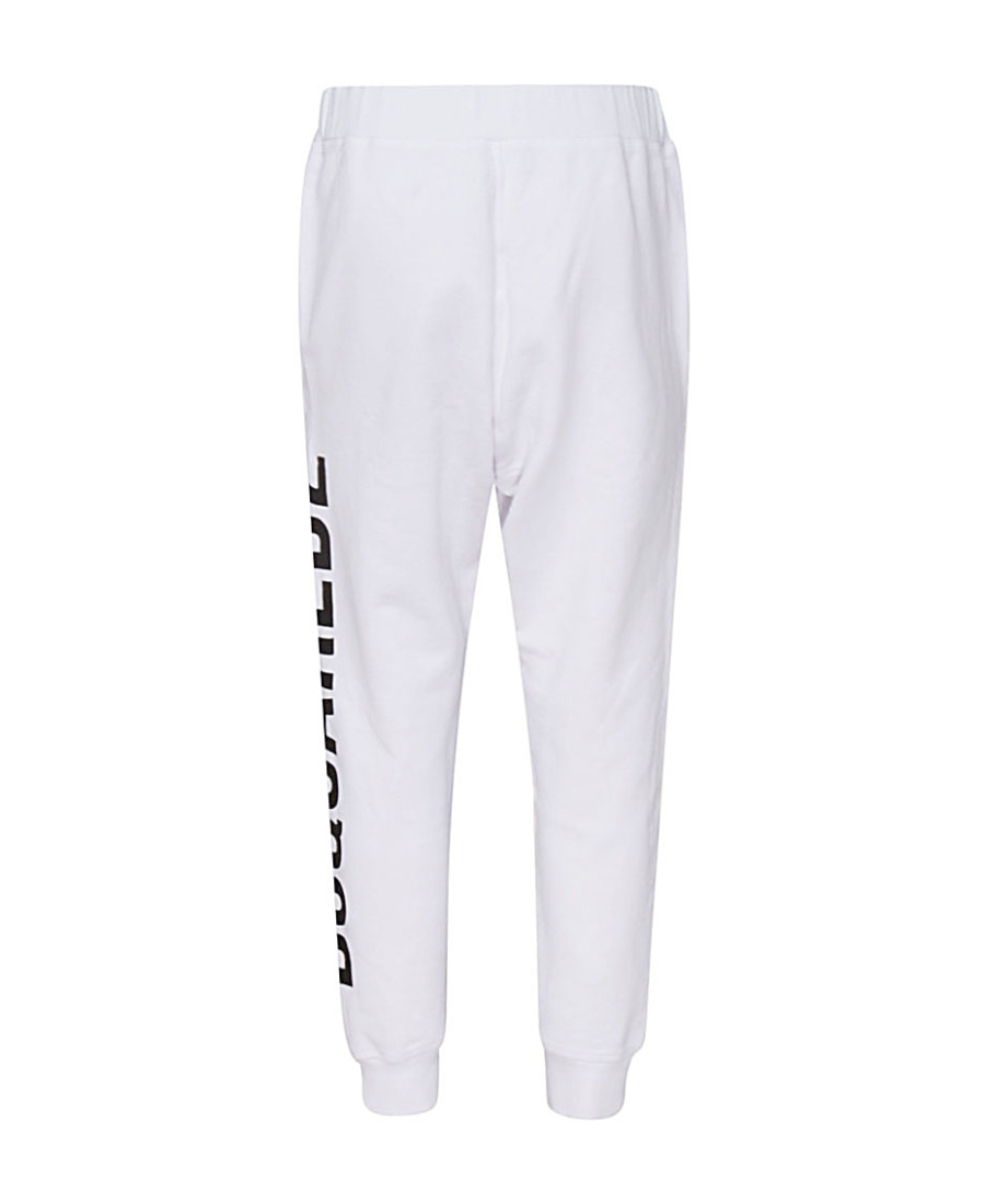 Dsquared2 Logo-print Relaxed Track Pants In White