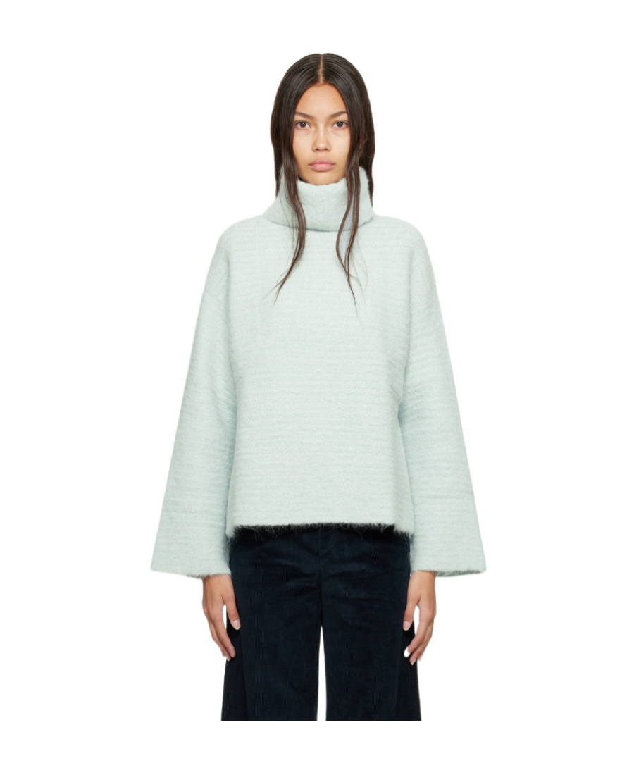 Apc Green Tess Turtleneck In White