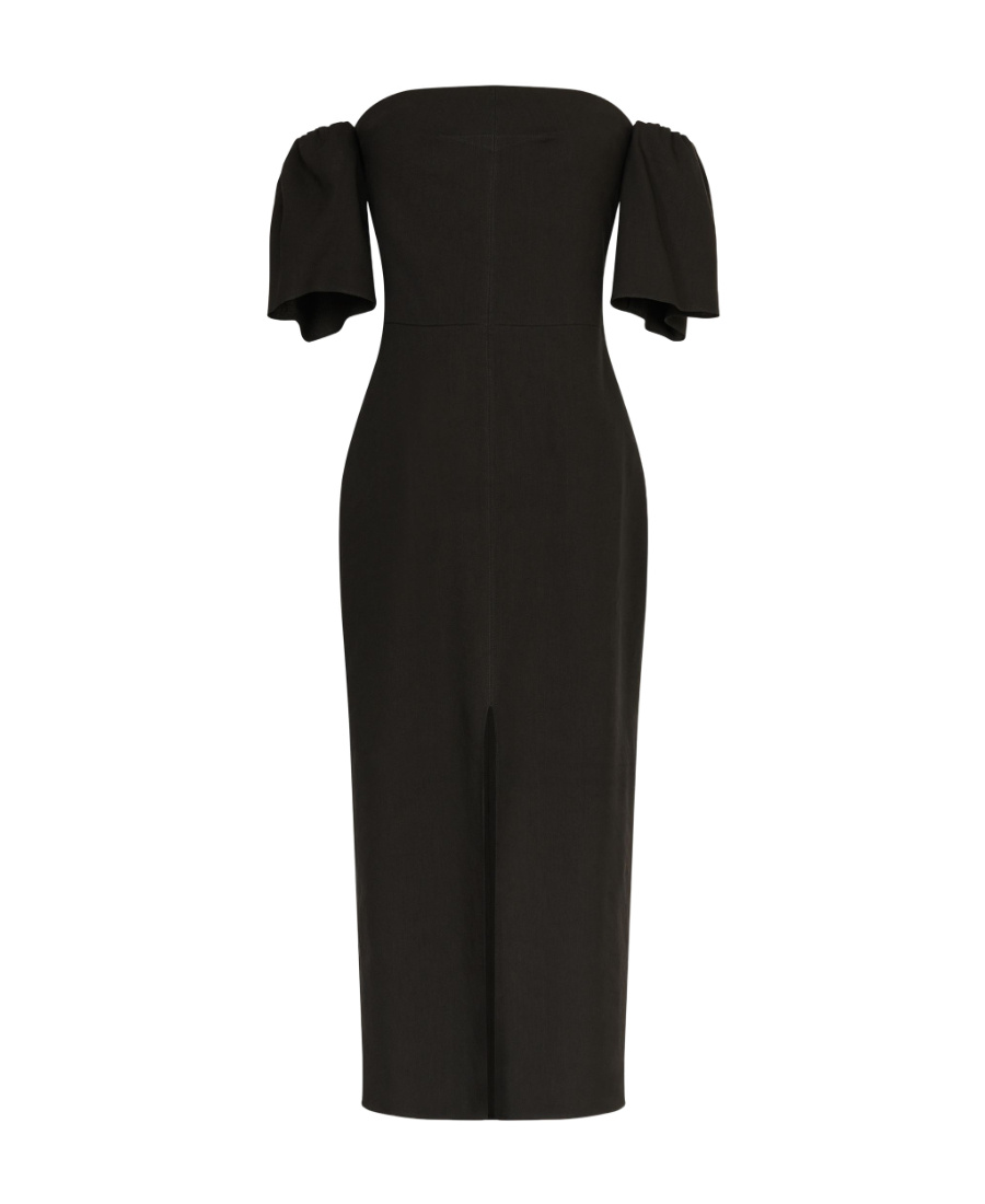 Isabel Marant A Shoulder-length Dress In Black