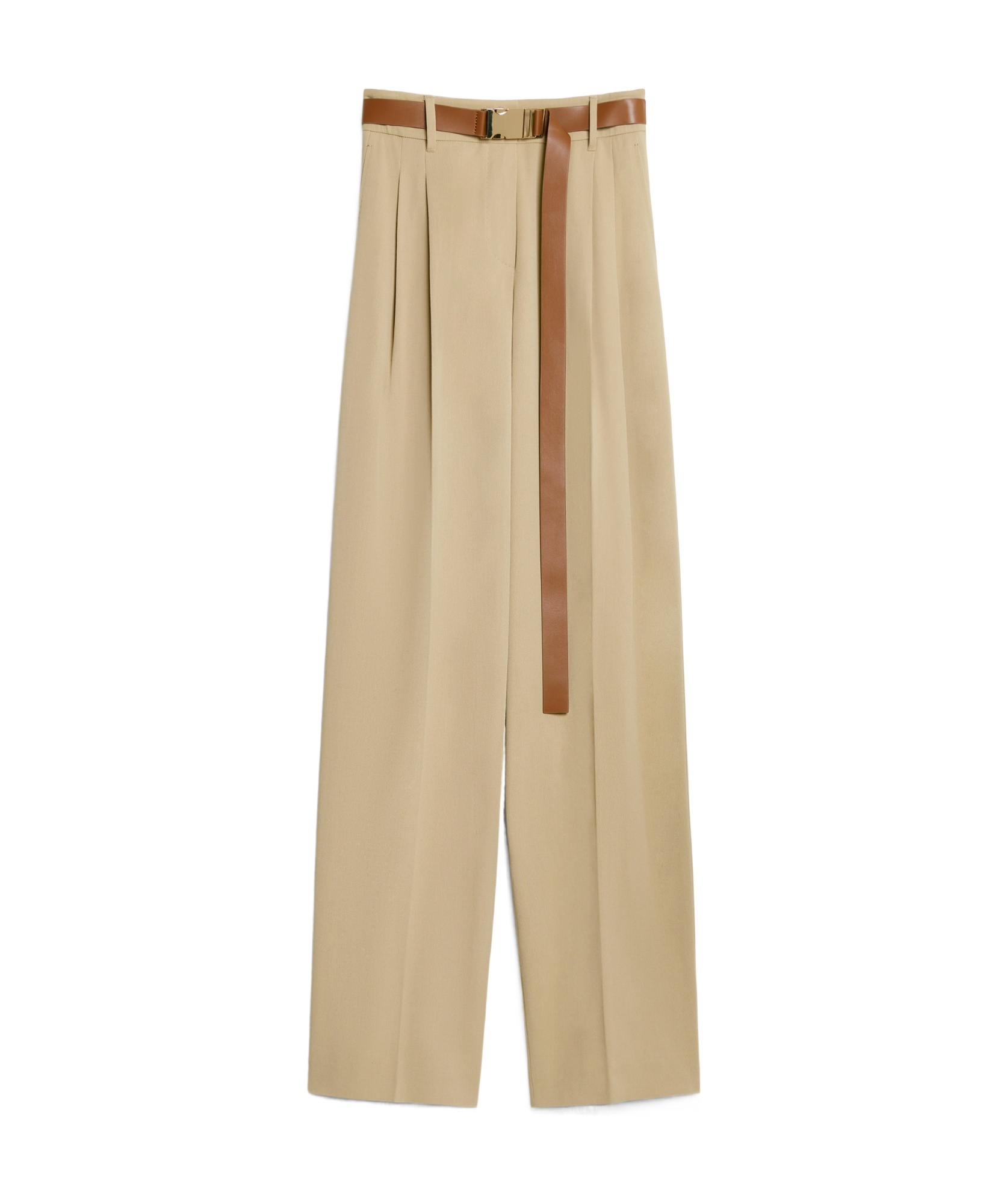 Max Mara Studio Pants In Nude