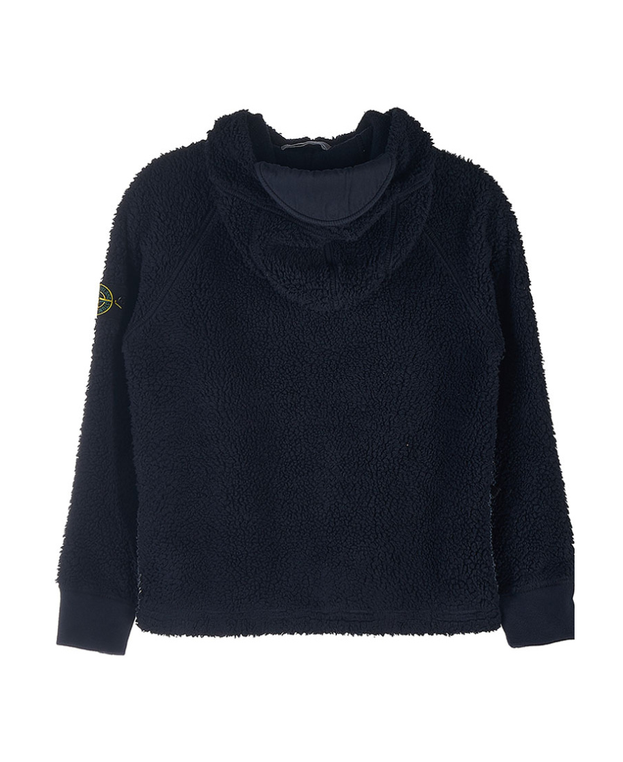 Stone Island Hooded Jacket In Blue