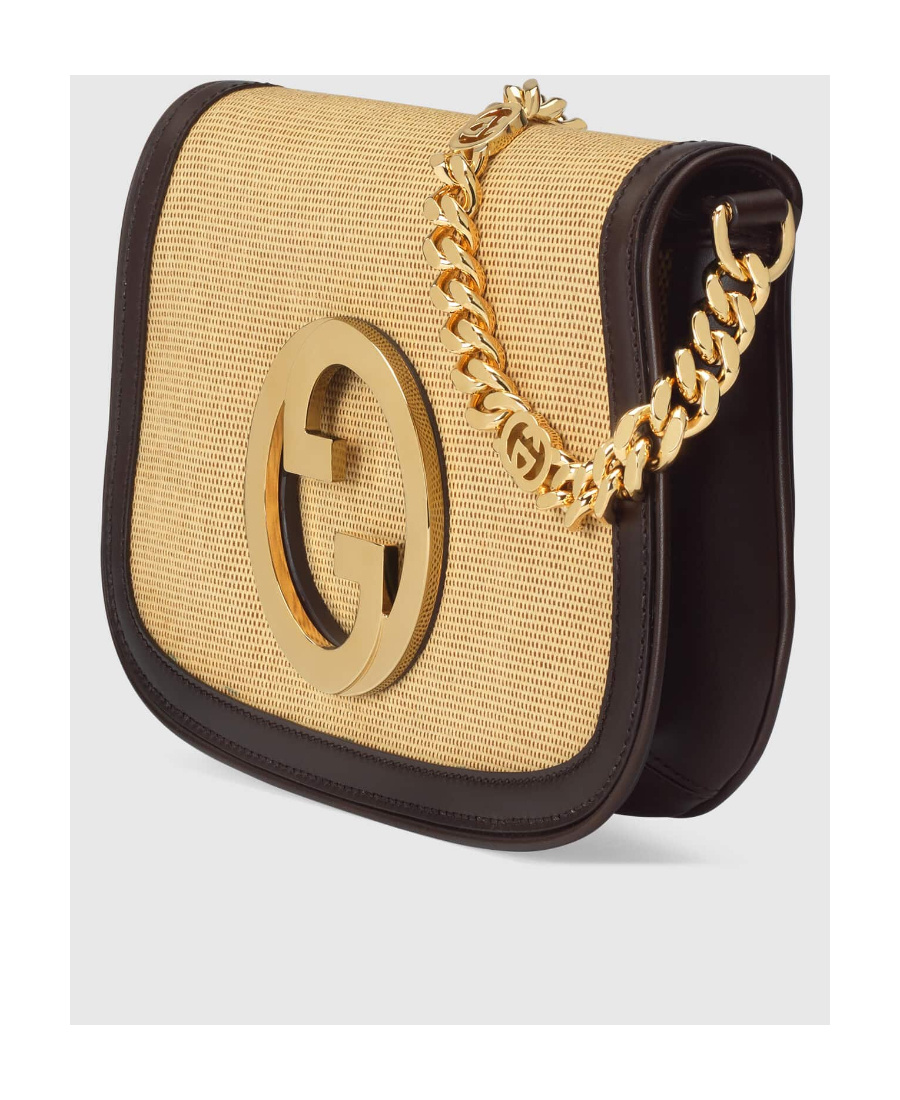 Gucci Logo-plaque Detail Tote Bag In Nude
