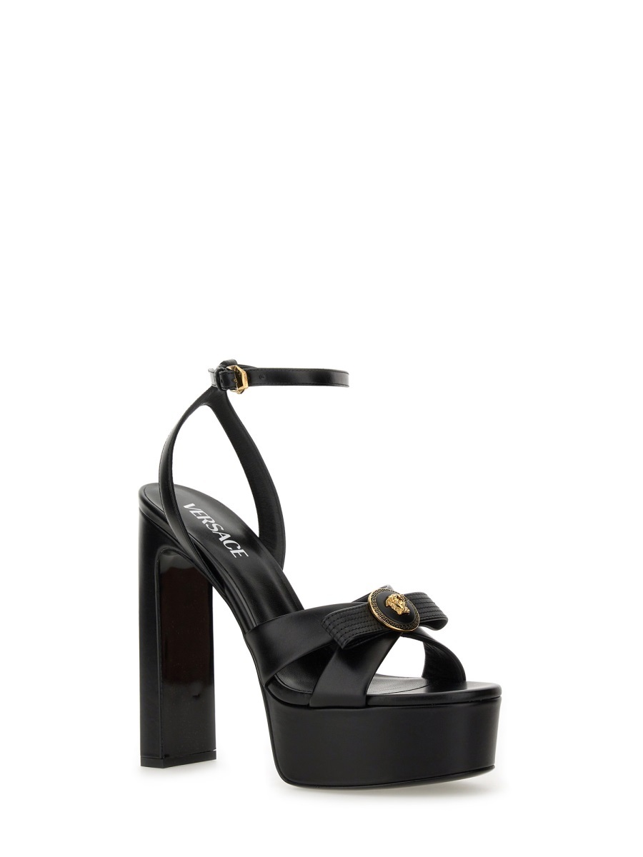 Versace 140mm Gianni Ribbon Sandals
