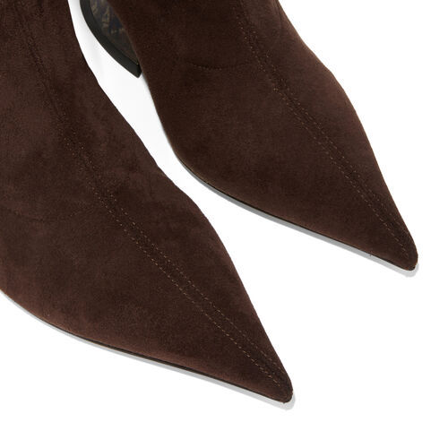 Casadei 100mm Thigh-high Suede Boots