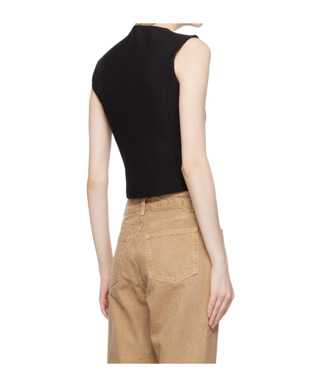 The Frankie Shop Maesa Asymmetric Vest Top