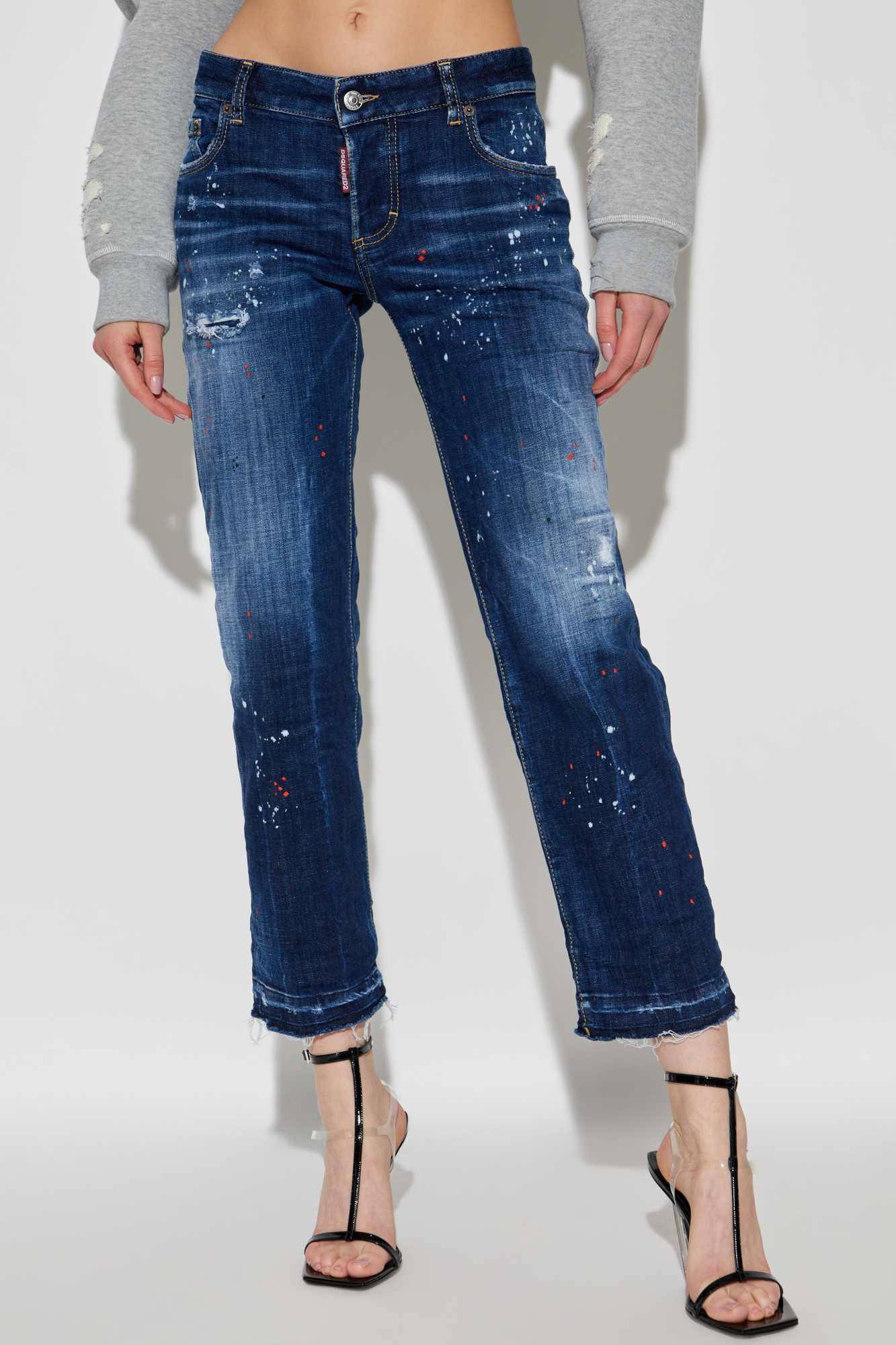 Dsquared2 Stretch Denim Boston Jeans