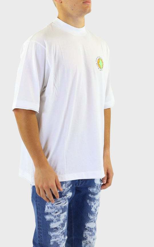 Marcelo Burlon County Of Milan Pattern T-shirt In White