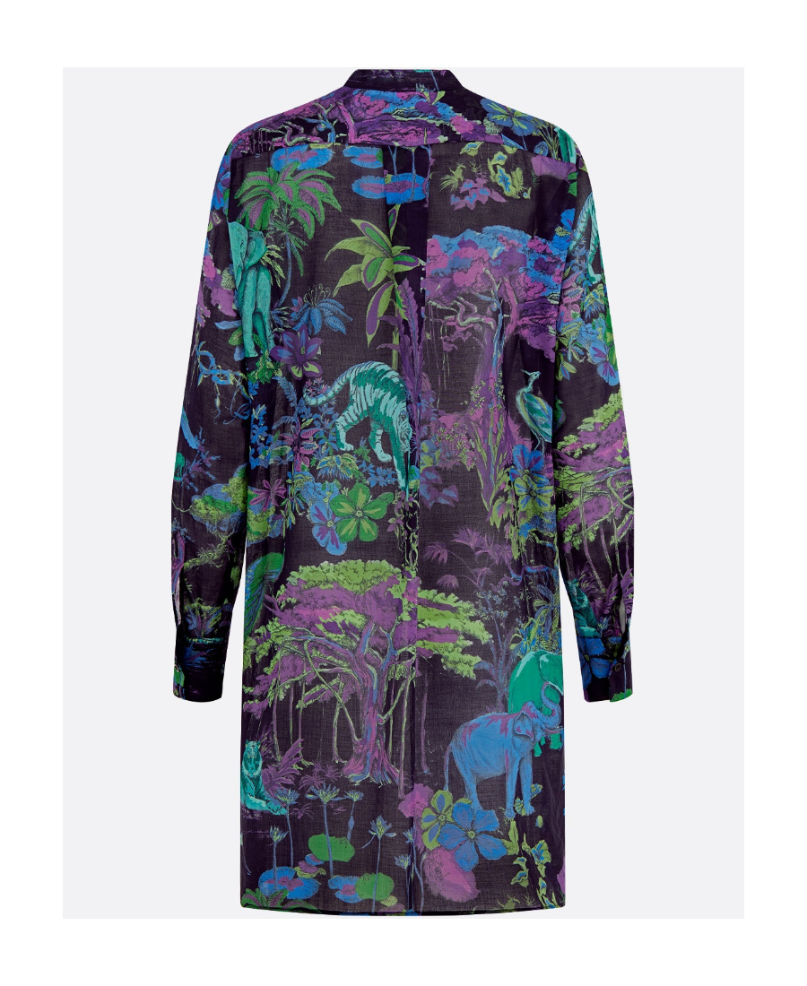 Dior Long-sleeved Shirt In Black