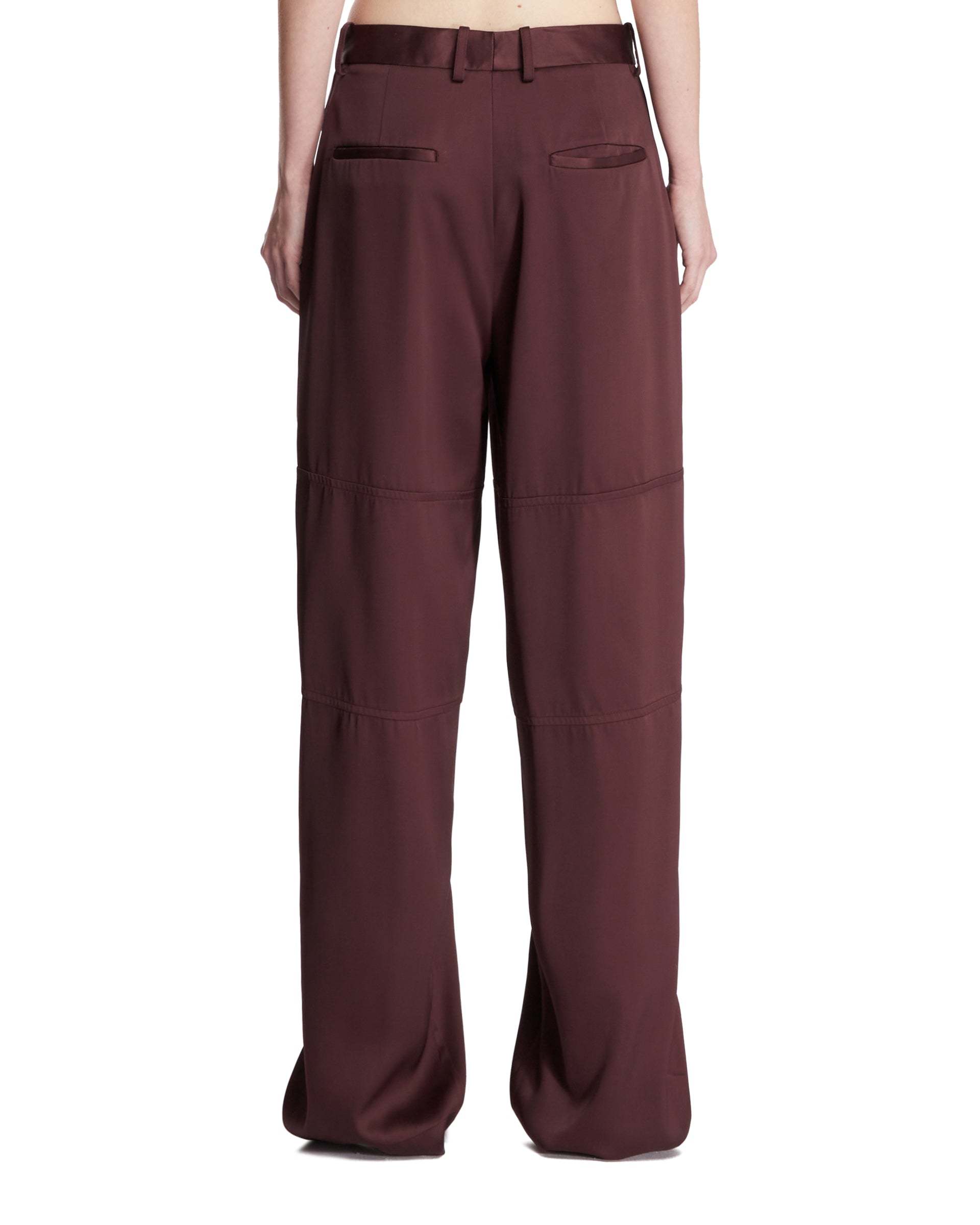 Jil Sander Belt-loop Casual Pants In Red