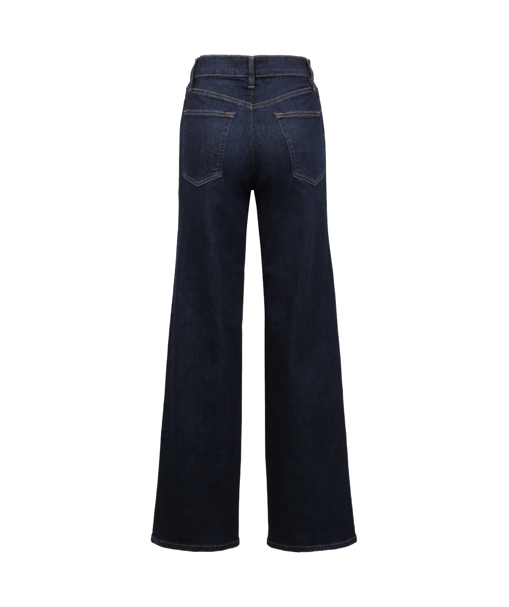 Frame Wide Leg Jeans In Black