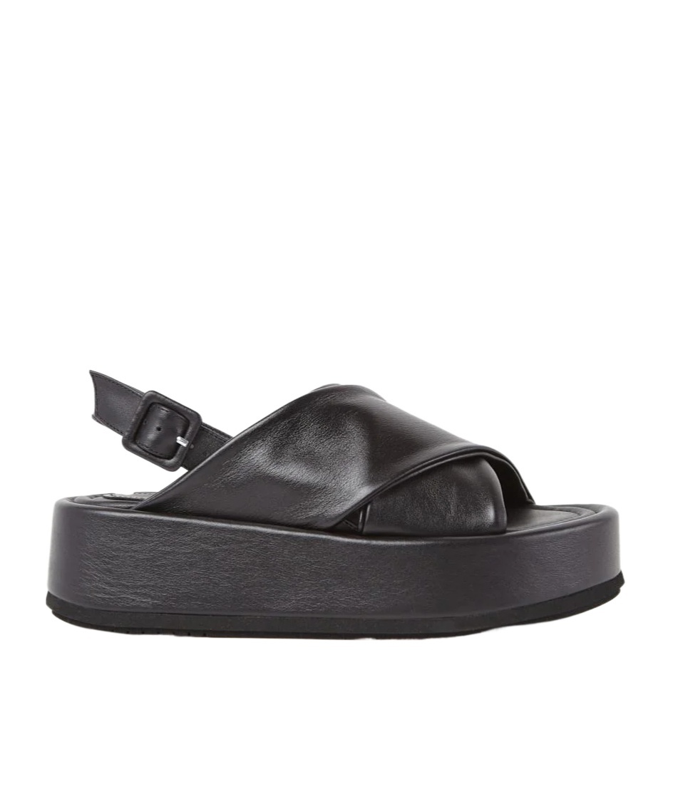 Paloma Barceló Platform Sandals In Black