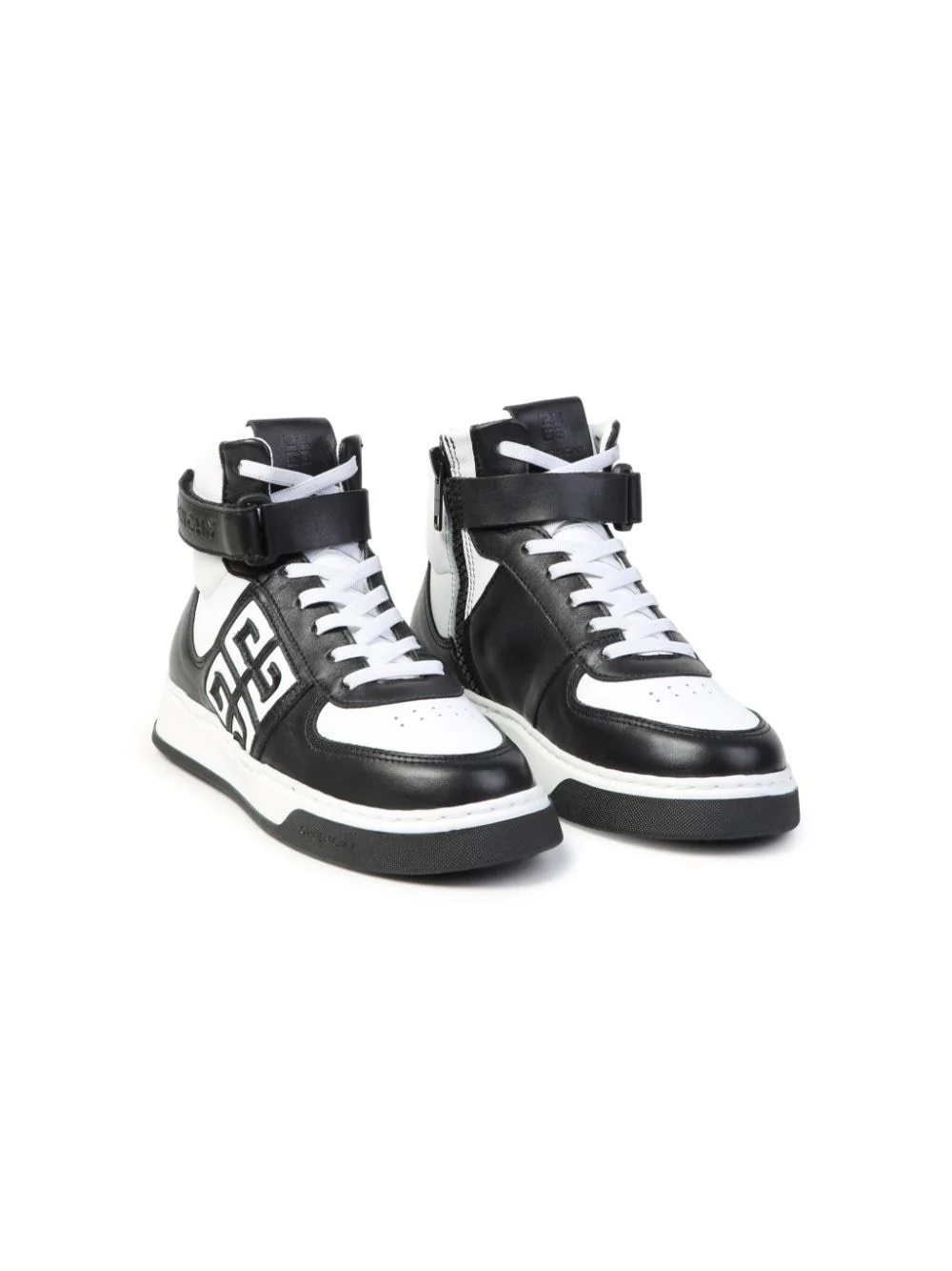 GIVENCHY ROUND HEAD HIGH-TOP SNEAKERS
