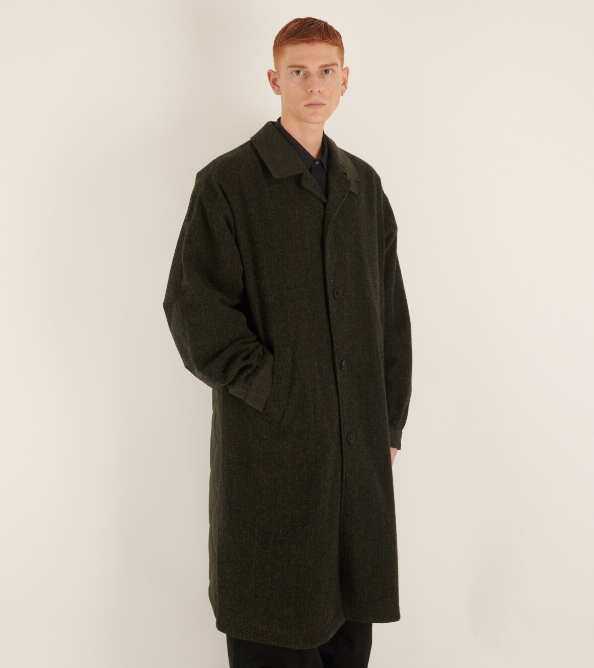 COMME DES GARÇONS LONG-SLEEVED COAT 