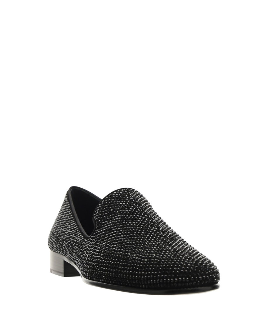 Giuseppe Zanotti Round-headed Leisure Business Shoes In Black