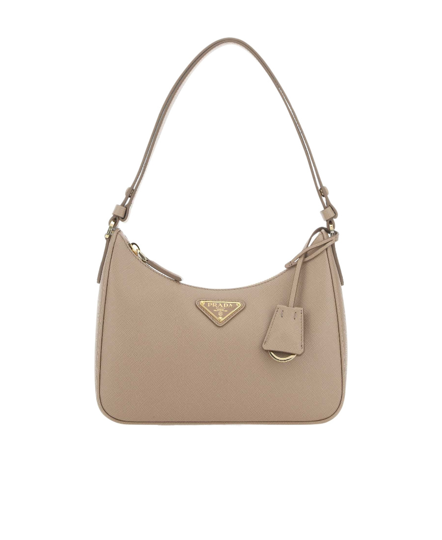 Prada Re-edition 2005 Mini Bag In Nude