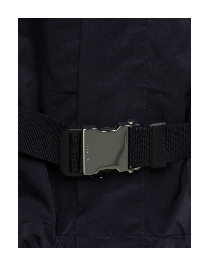 Bottega Veneta Button-up Hooded Jacket In Black
