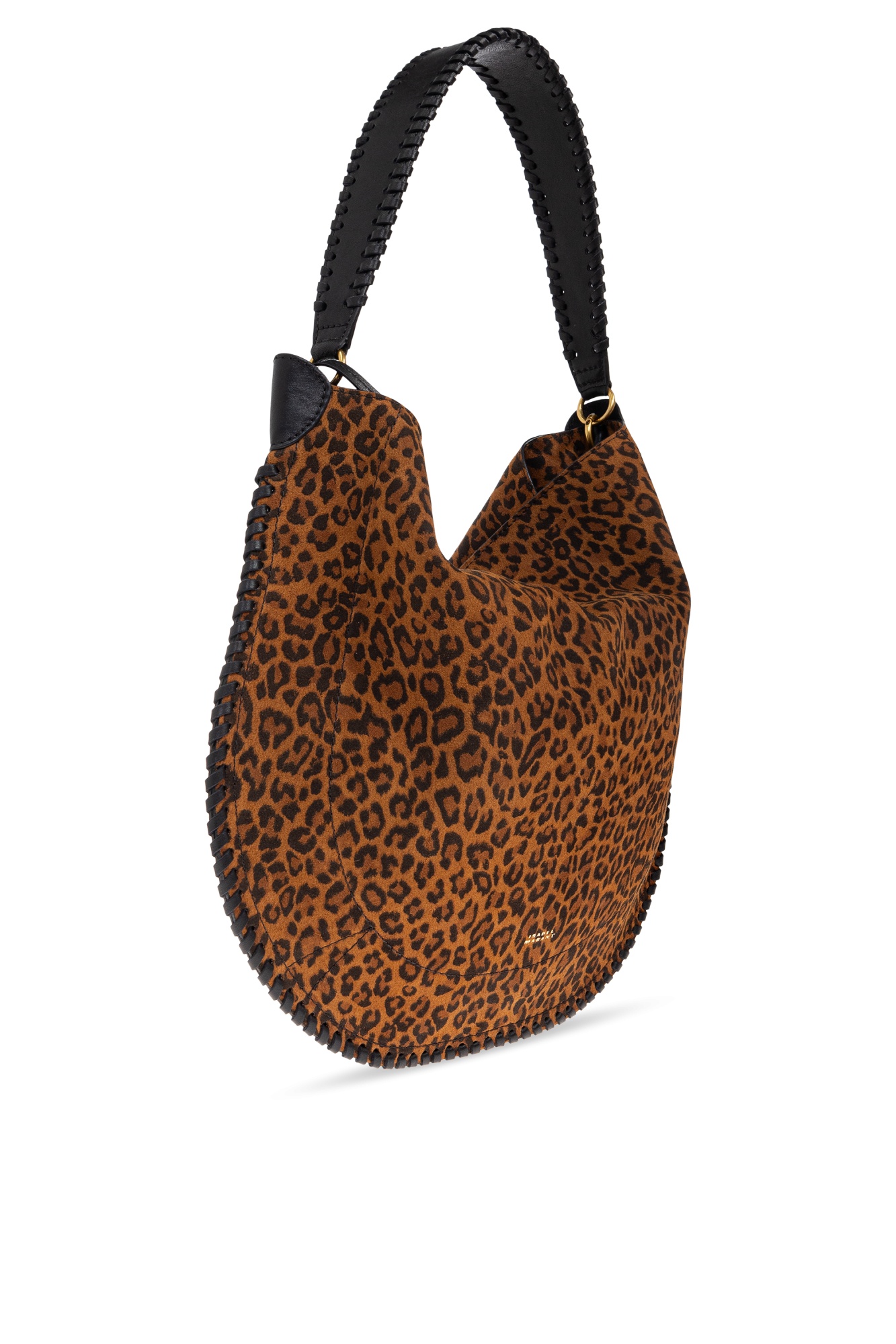 Isabel Marant Logo Shoulder Bag In Brown
