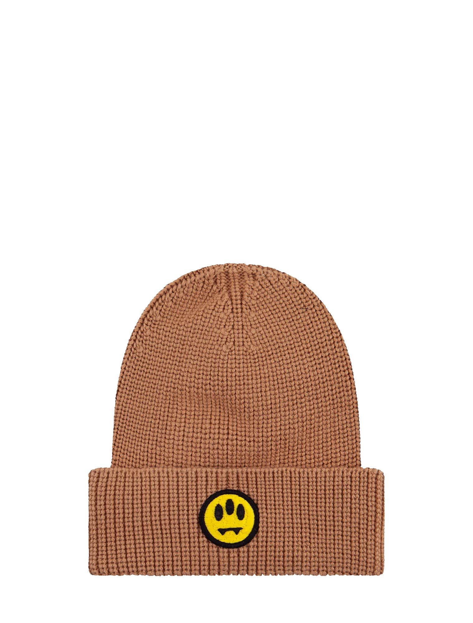 BARROW BARROW SMILEY PATCH BEANIE HAT