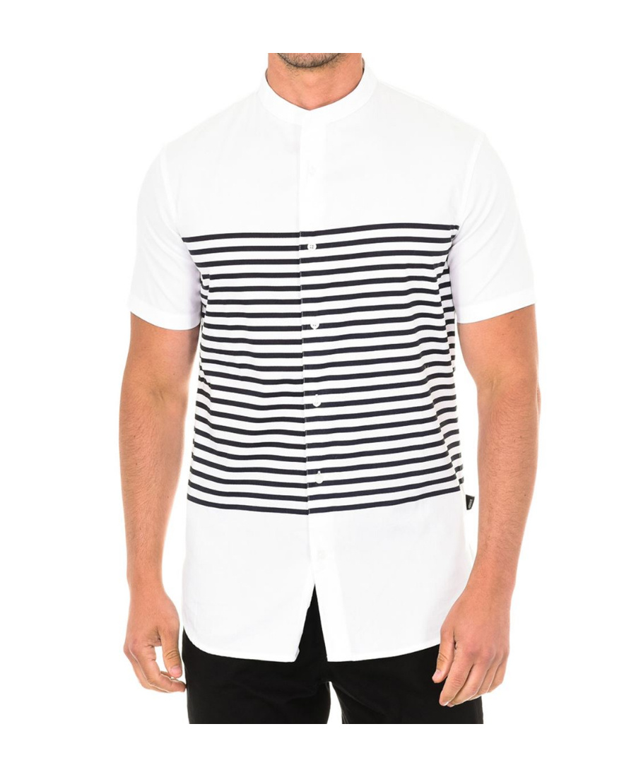 ARMANI JEANS STRIPED DETAIL SHIRT