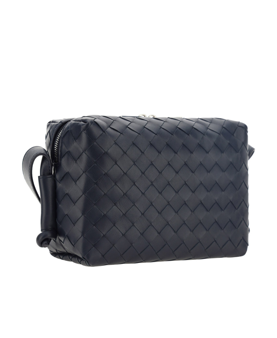 Bottega Veneta Loop Zipper Shoulder Bag In Black